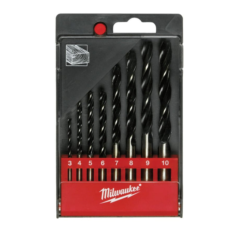 Wood Drill Brad Point Bit Set-8pc