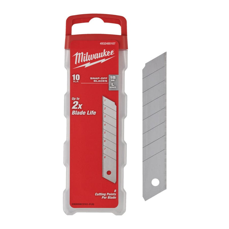 Milwaukee Snap Off Blade 10PCS/CASE