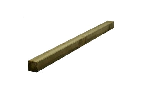 4.8m x 50 x 47mm (2X2) Treated Timber Joist | C16 Grade Regularised
