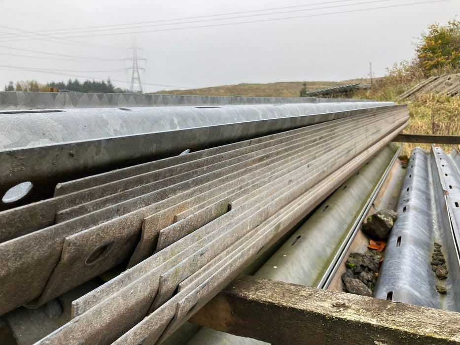 Reclaimed ARMCO MOTORWAY CRASH BARRIERS - second hand