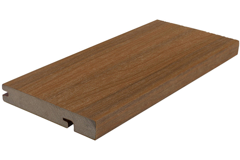3.6m UltraShield Bullnose Secret Fix Decking Board | Composite Edge Board