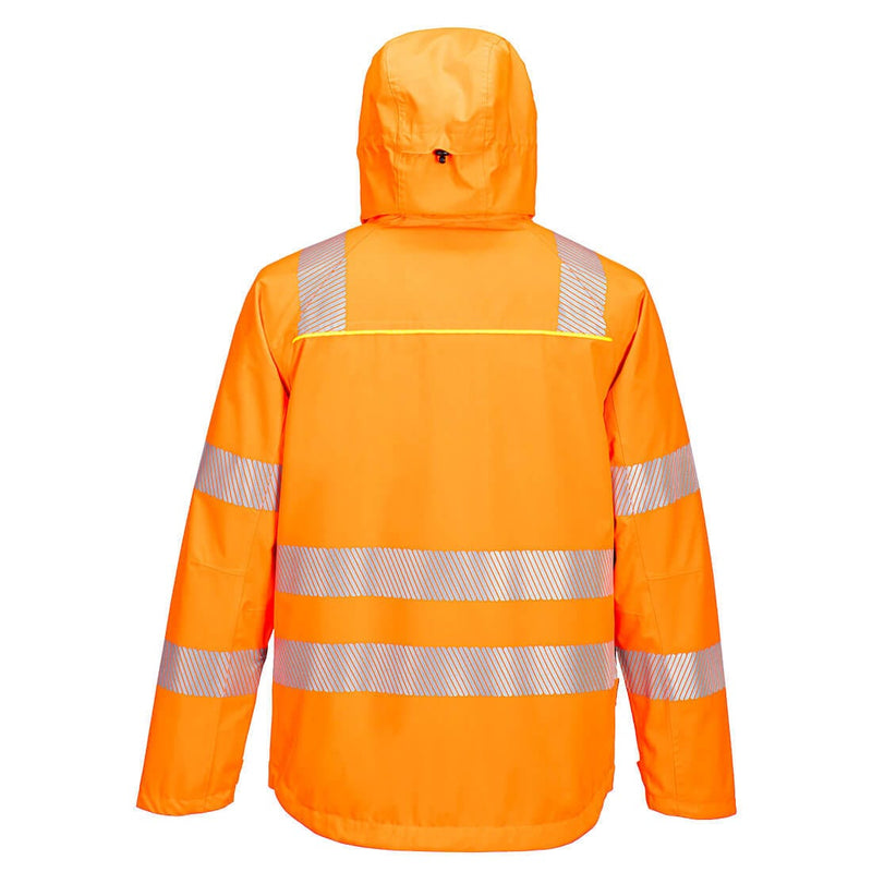 DX462 Portwest Rain Jacket Hi-Vis Orange