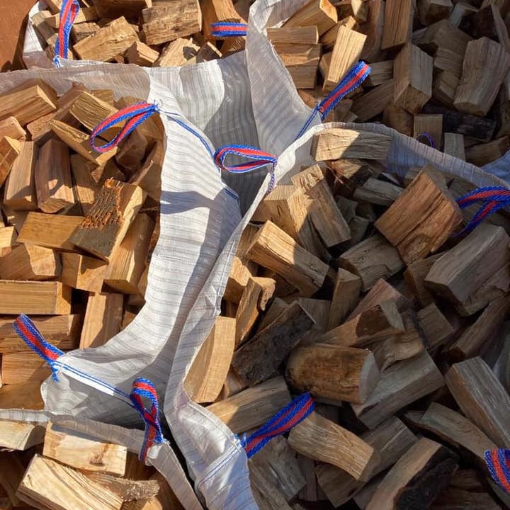 Kiln Dried Mixed Hardwood Logs | XL Bulk Bag (1m³of logs)