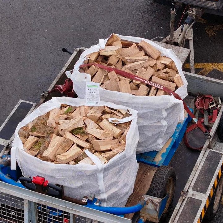 Kiln Dried Mixed Hardwood Logs | XL Bulk Bag (1m³of logs)