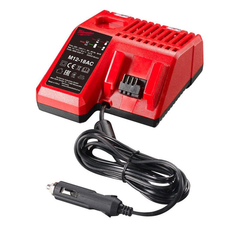 M12-18 AC 12 Volt Car Charger
