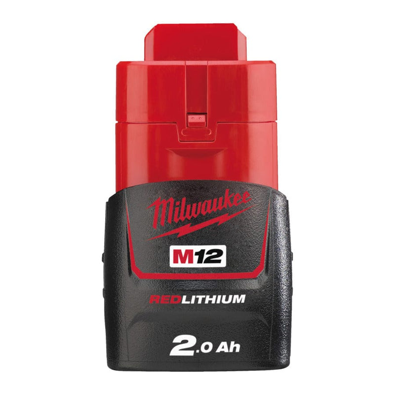Milwaukee M12B2 M12 2AH red lithium-ion Battery