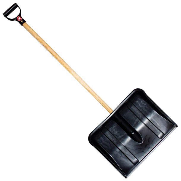 MULTI-SHOVEL - red gorilla - timber handled snow shovel