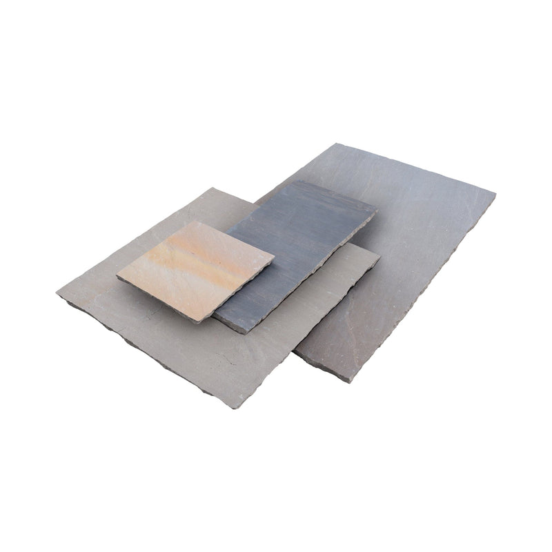 Sandstone Slabs Single Size 600 x 600 x 18mm - Available in 3 colours