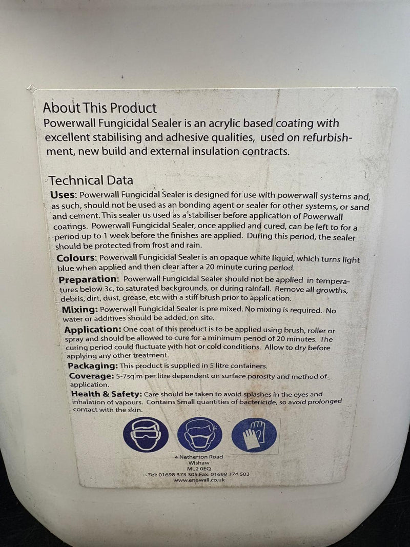 Enewall's Powerwall Fungacidal Sealer