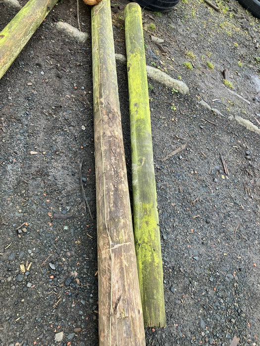 Reclaimed BT Telegraph PART Pole, 8ft minimum