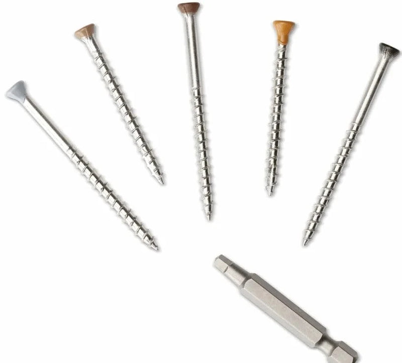 UltraShield Coloured Composite Decking Screws | Pack of 100