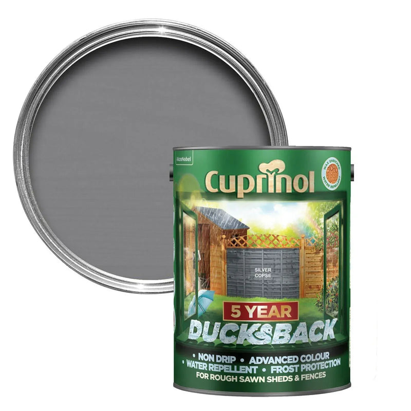 Cuprinol Ducksback 5L - Available in 3 colours