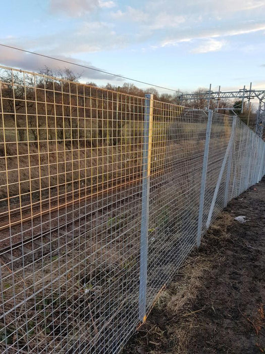 Galvansied Weldmesh Fencing 25 Metre Roll