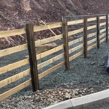 150 x 75 Post (6 x 3) Post point - Highway Spec incised