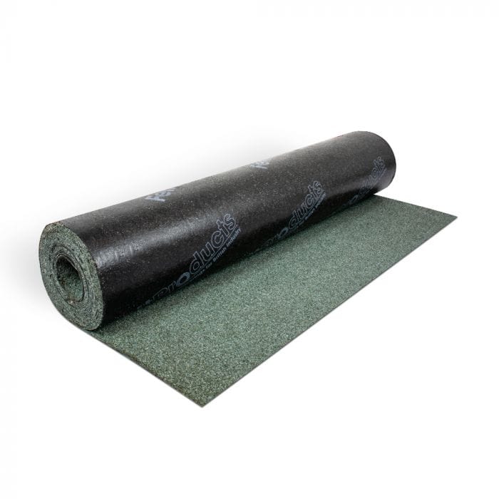 Heavy Duty Roofing Felt, 10m x 1m Capsheet Green Mineral 35kg