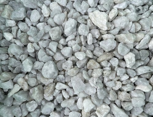 20mm Ice White Gravel