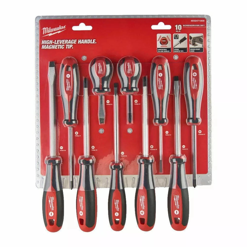 Milwaukee 10pc Screwdriver set