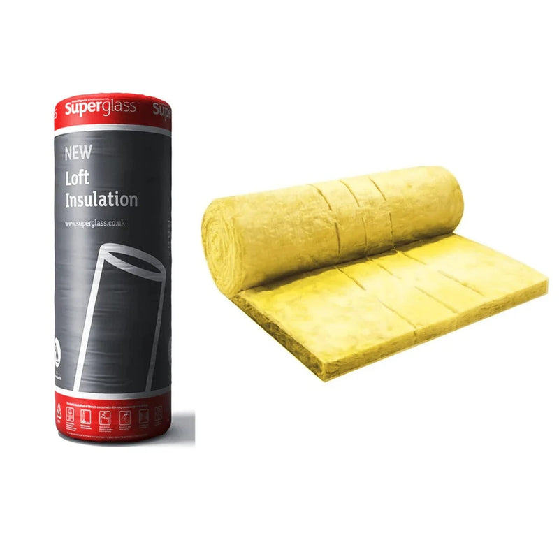 SUPERGLASS Multi Roll 44. 6.65m x 1140mm  [ 7.58m2] 150mm Insulation Roll