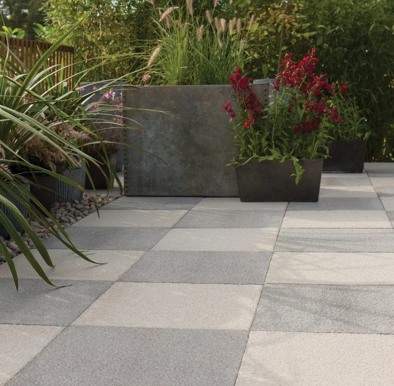 Bradstone Textured Slab 600 x 600 (2x2) 32-35mm Available in 3 Colours