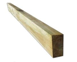 100mm x 47mm (4"x2") joist, square sawn