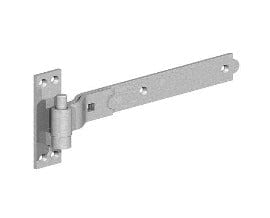 GM Cranked Band & Hook on Plt  18" 450MM GALV P37 Per Pair