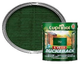 Cuprinol Ducksback 5L - Available in 5 colours