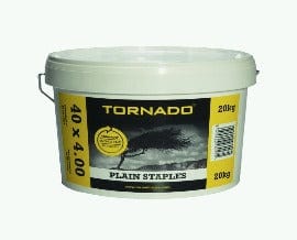 40 x 4.00mm Plain Staples 10kg Standard