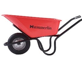 The CRUSADER - Pneumatic 120l Poly wheel barrow