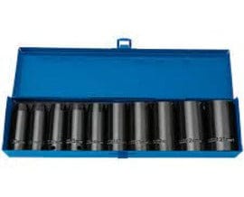 1/2" SQ. DR. DRAPER HI-TORQ¬Æ METRIC DEEP IMPACT SOCKET SET (10 PIECE)