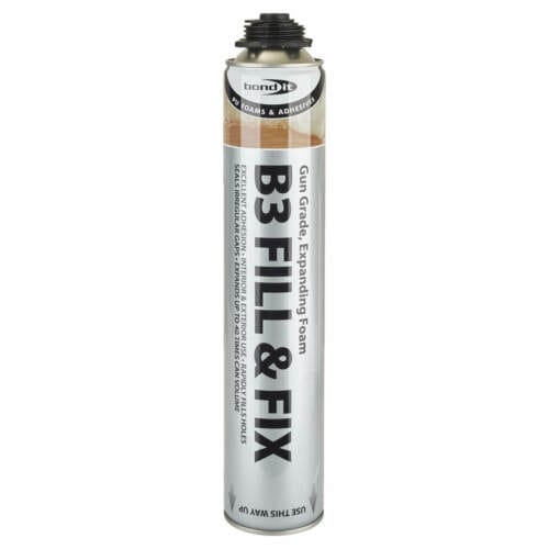 B3 Fill and Fix Expanding Foam Gun Grade 750ml