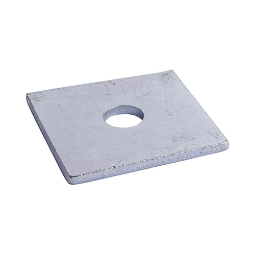 Timco - Square Plate Washer - BZP M10 x 50 x 50 x 3 - 2 PCS